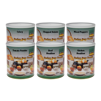 Rainy Day Soup Pak Kit, (6) #2.5 cans