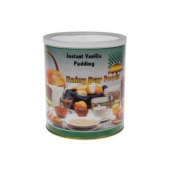 Rainy Day Vanilla Pudding Instant #10 can