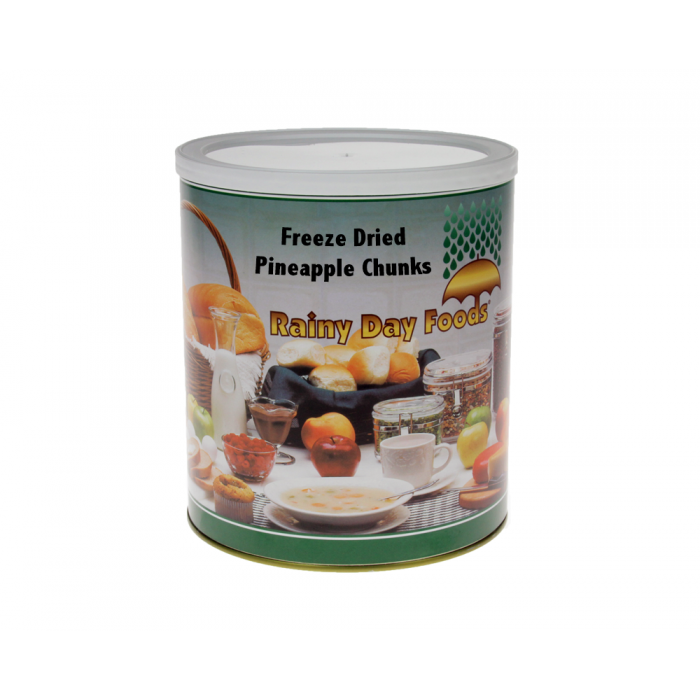 Van Drunen Farms Pineapple Pieces Freeze Dried #10 can