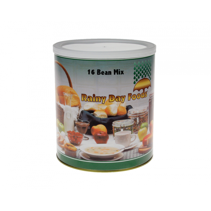 Rainy Day 16 Bean Mix can