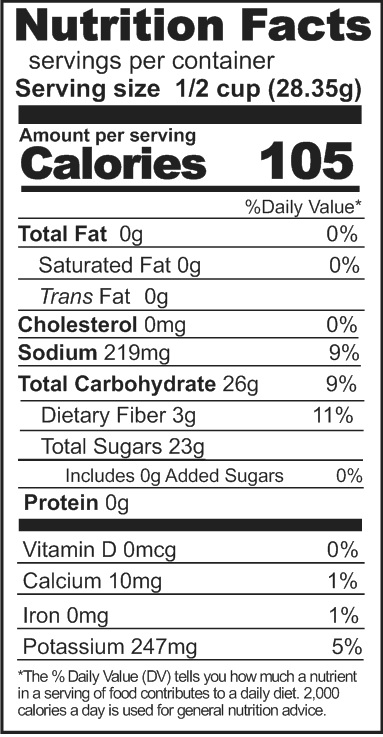 Apple Slice Nutrition Facts