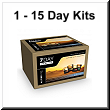 1 to 15 Day Survival Food Kits