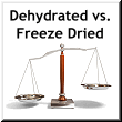 Freeze Dried vs. Dehydrated Food