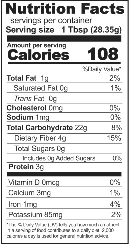 Yellow Popcorn Nutrition Facts